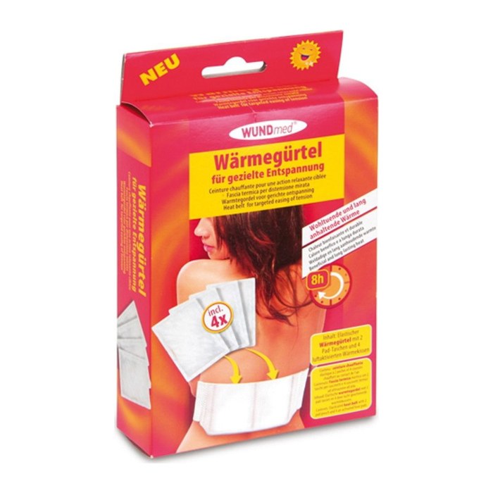 WUNDmed® Wärmegürtel 04-030 weiß, 1 Set