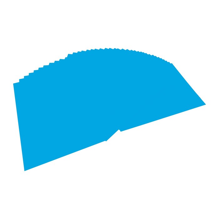 folia Fotokarton blau 300 g/qm 50 St.