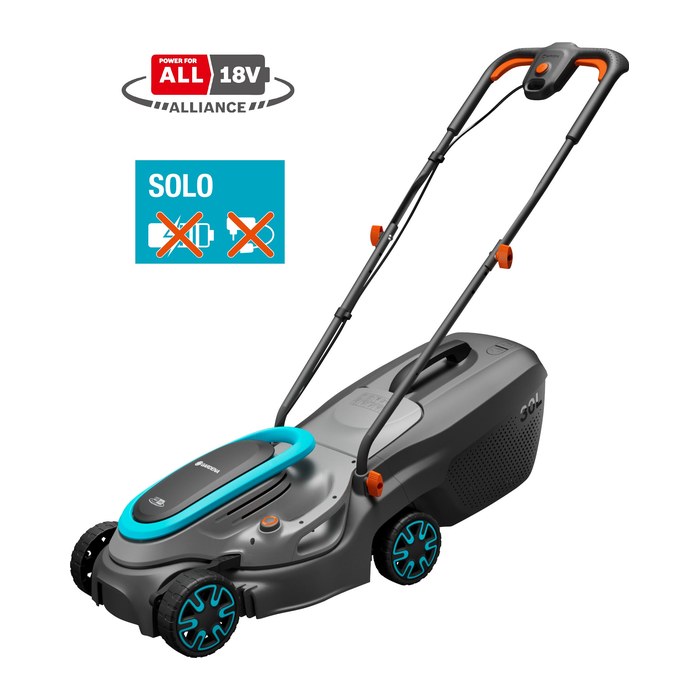 GARDENA PowerMax 32/18V P4A Solo Akku-Rasenmäher 18,0 V für bis zu 300 m², ohne Akku