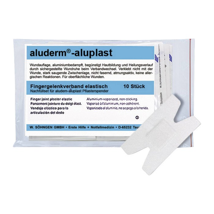aluderm Fingerkuppenpflaster 1009917 weiß, 10 St.