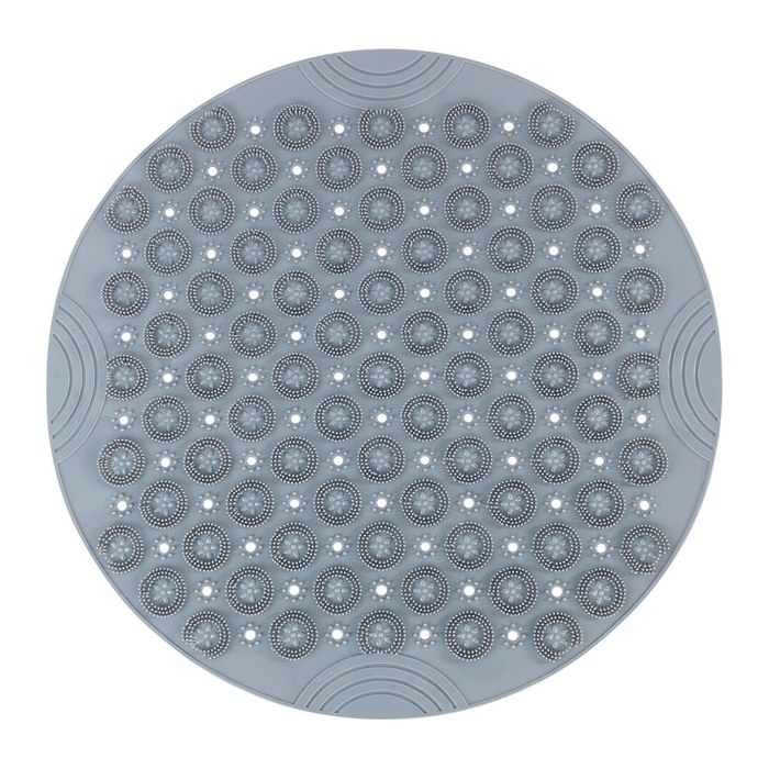 Maximex Duschmatte grau 55,0 x 55,0 cm