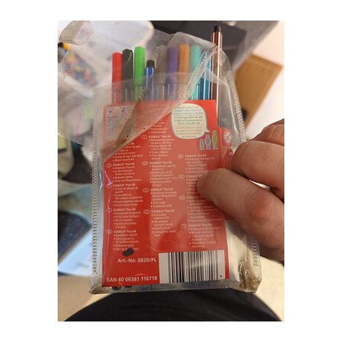 STABILO Pen 68 Filzstifte farbsortiert, 20 St.
