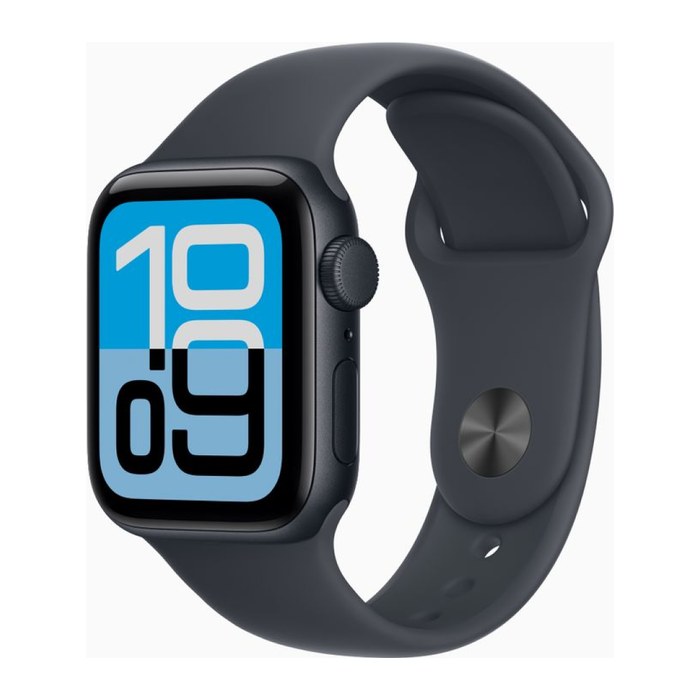 Apple Watch SE3 40 mm Aluminium (GPS) Sport Armband S/M mitternacht