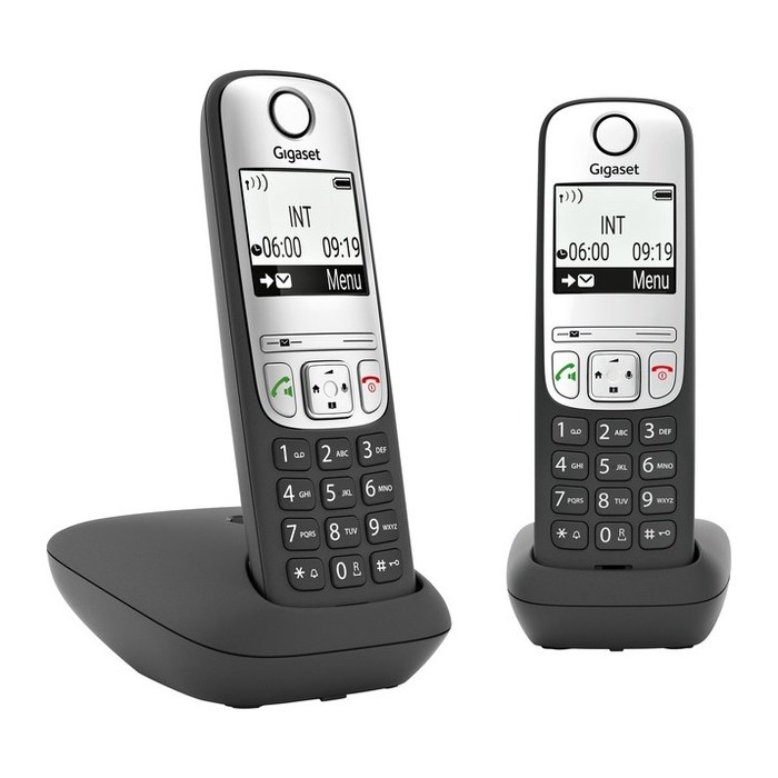 Gigaset A690 Duo Schnurloses Telefon-Set schwarz