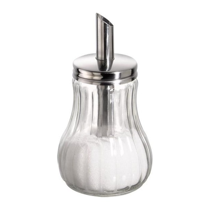 APS Zuckerstreuer BOB transparent/silber 0,25 l, 1 St.