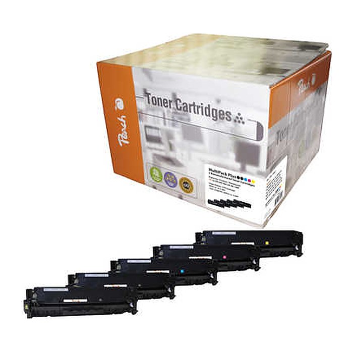 Peach Toner HP Nr.305A MultiPackPlus REM,KOM