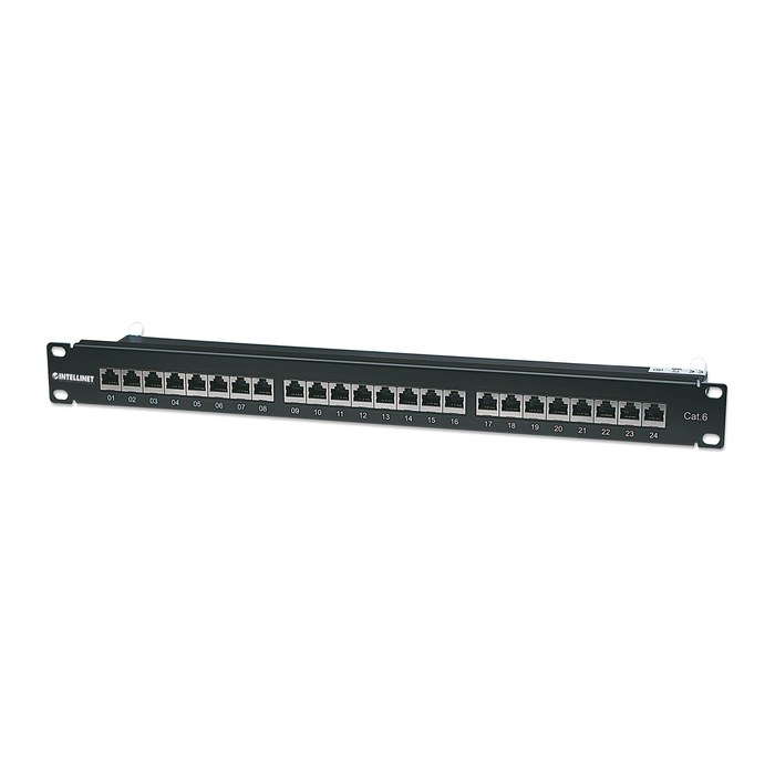 INTELLINET Patchpanel 1HE 24-Port Cat6 FTP sw