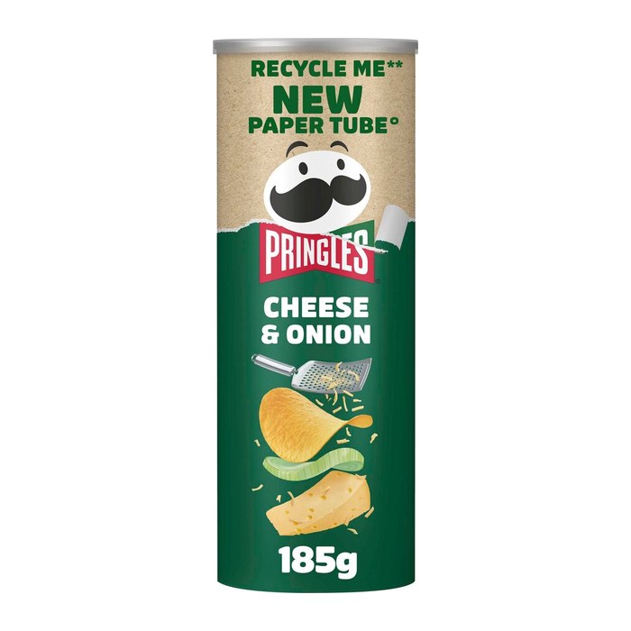 Pringles Sour Cream & Onion Chips 185,0 g, 1 St.