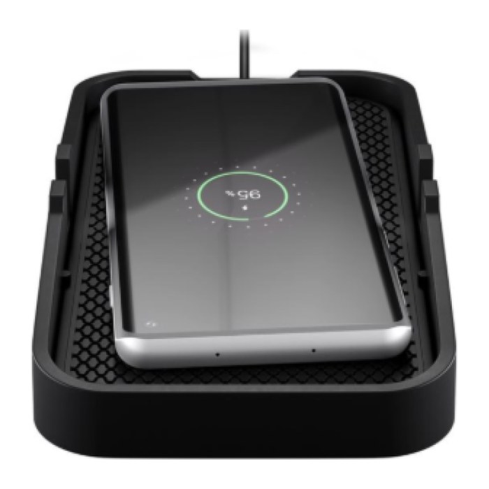 goobay Schnellladematte Induktive Ladestation schwarz, 15 Watt