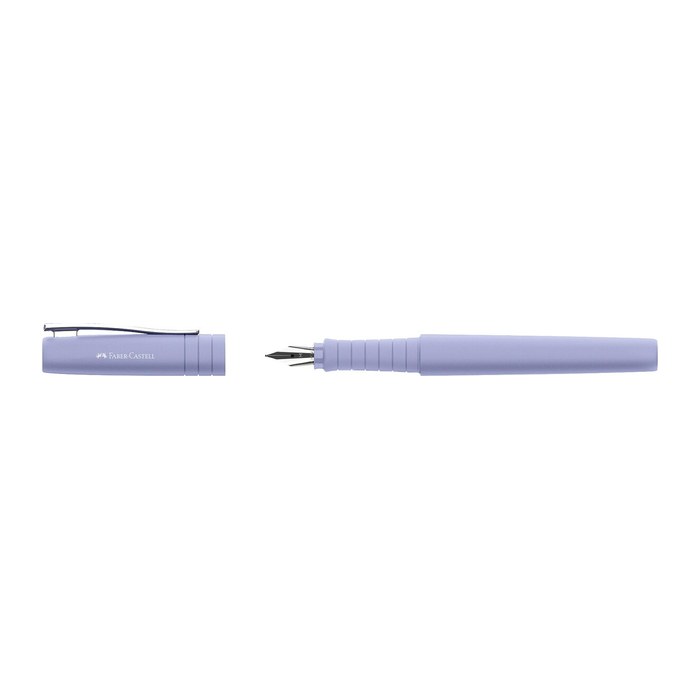 FABER-CASTELL Poly Pen Patronenfüller pale iris M (mittel), 1 St.
