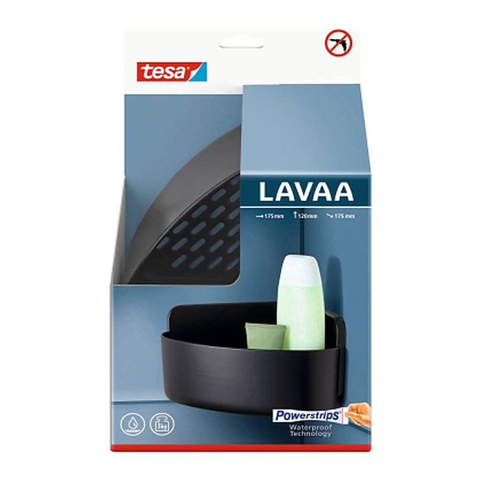 tesa LAVAA S Duschkorb Kunststoff