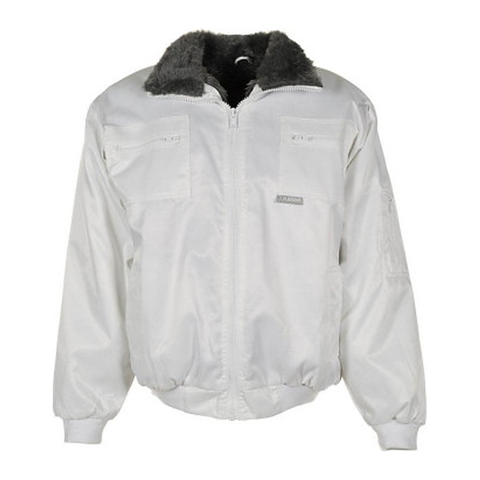 PLANAM® Herren Pilotenjacke GLETSCHER weiß Größe 3XL