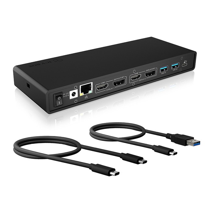 ICY BOX USB-C Dockingstation Dual Monitor IB-DK2245AC retail