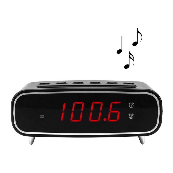 soundmaster UR111SW Radiowecker schwarz