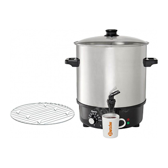 Bartscher Einkochautomat Glühweintopf CNS silber 25,0 l 2000 W