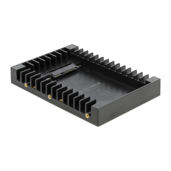 DELOCK 3.5 Einbaurahmen für 2.5 SATA Laufwerk schwarz