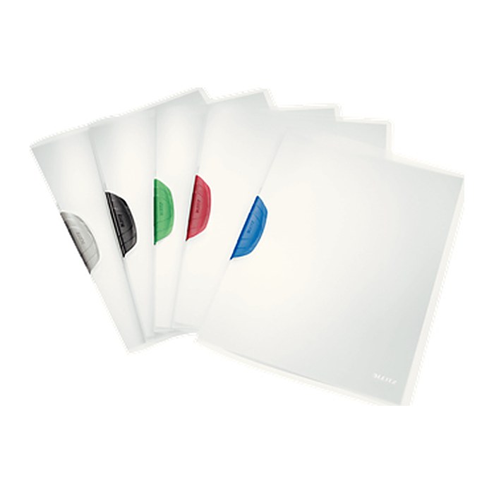 LEITZ Klemmhefter ColorClip 4175 transparent, 6 St.