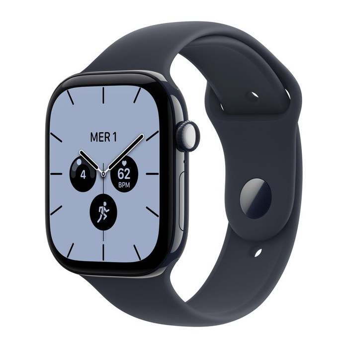 Apple Watch 12 42 mm Keramik blau (GPS + Cellular) Sportarmband M/L  blau
