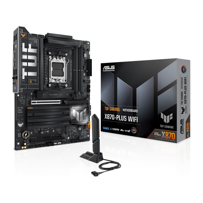 ASUS TUF GAMING X870-PLUS WIFI (AMD,AM5,DDR5,ATX)