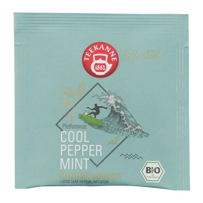 TEEKANNE Bio Luxury Cup Cool Pepper Mint Bio-Tee 25 Portionen