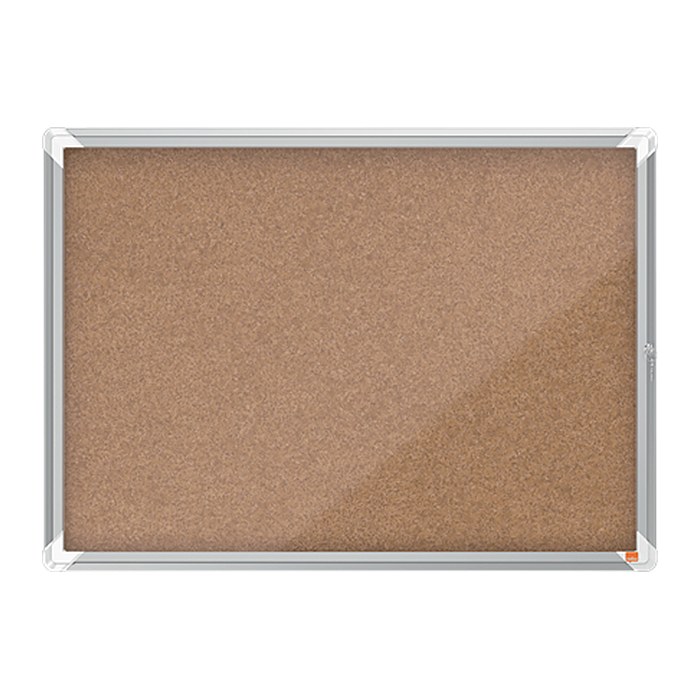 nobo Schaukasten Premium Plus silber 8x DIN A4 92,3 x 4,3 x 66,7 cm, 1 St.