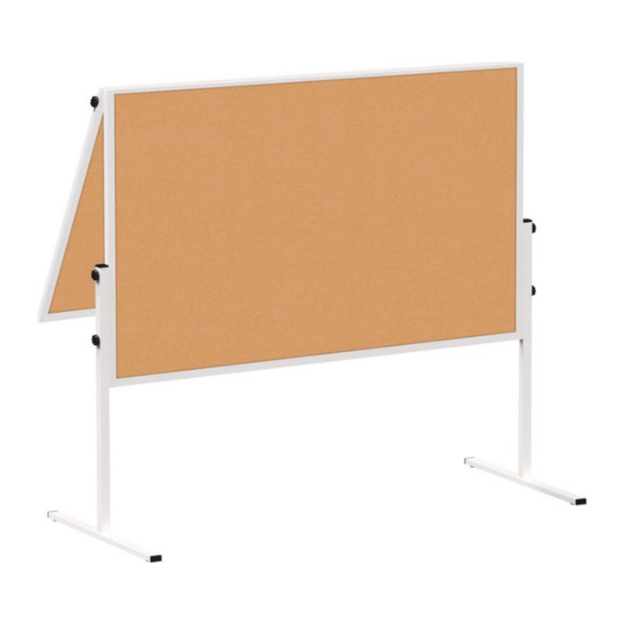 MAUL Moderationswand MAULsolid, klappbar 120,0 x 150,0 cm braun