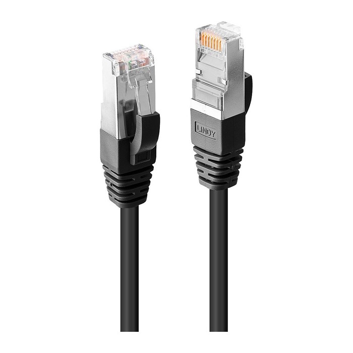 LINDY Patchkabel Cat6 SSTP / S/FTP PIMF schwarz 15m