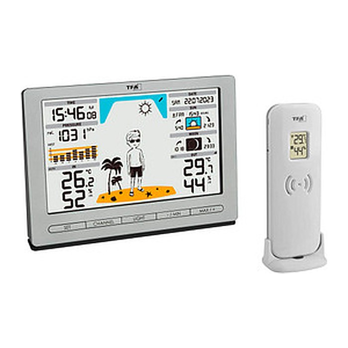 TFA® 35.1097 METEO JACK Wetterstation silber, 1 St.