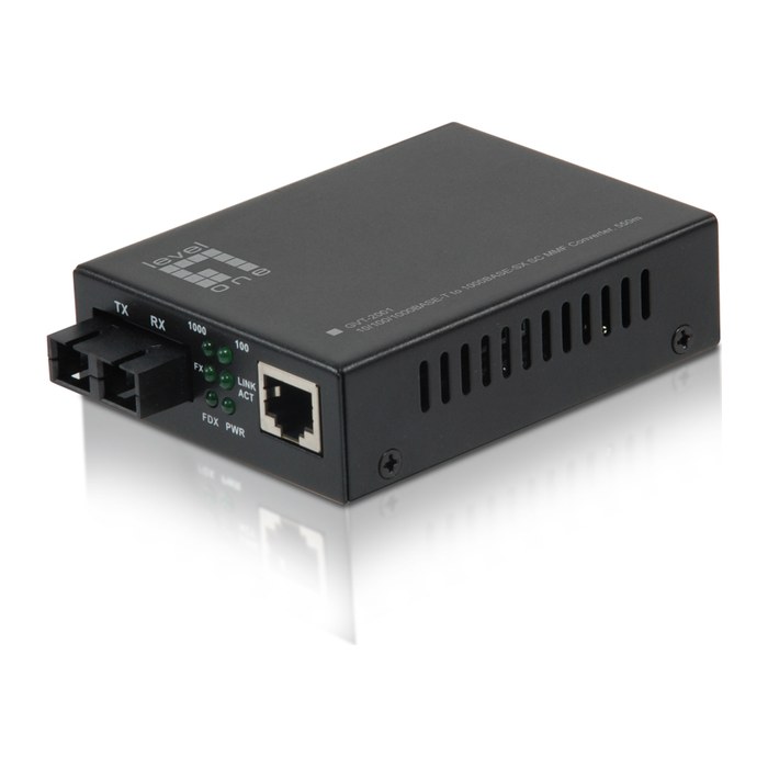 LevelOne Media Konverter RJ45->SC GE MM 850nm 550m