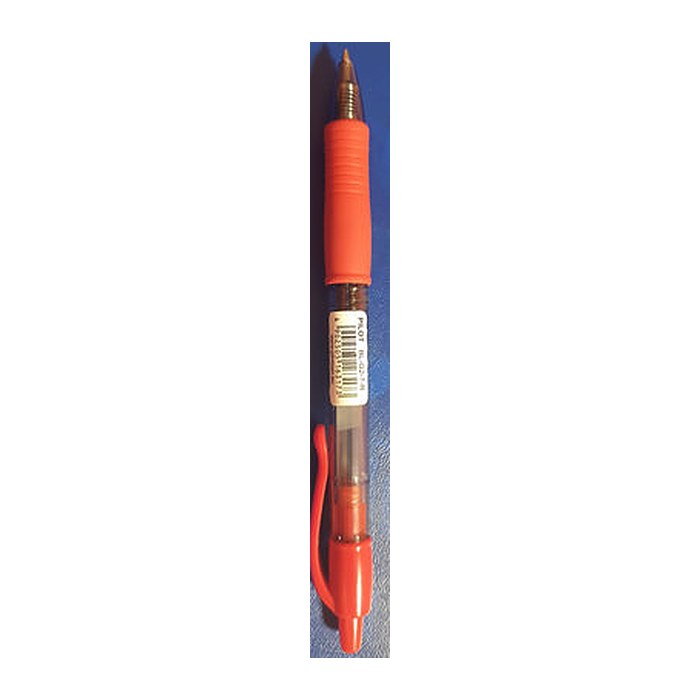 PILOT G2 Gelschreiber rot/transparent 0,4 mm, Schreibfarbe: rot, 1 St.