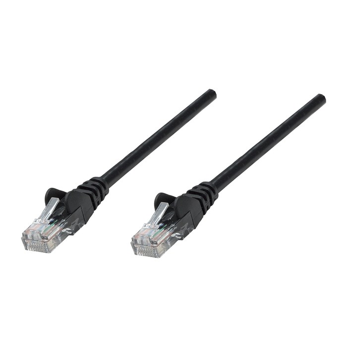 INTELLINET Patchkabel RJ45 S/FTP Cat6 Kupfer LSZH 1,5m schwa