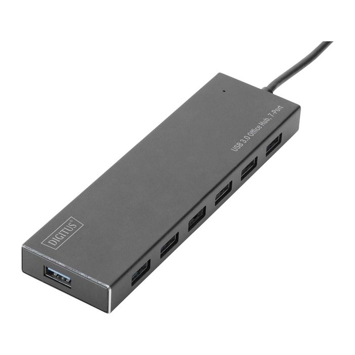 DIGITUS USB-Hub DA-70241-1 7-fach grau