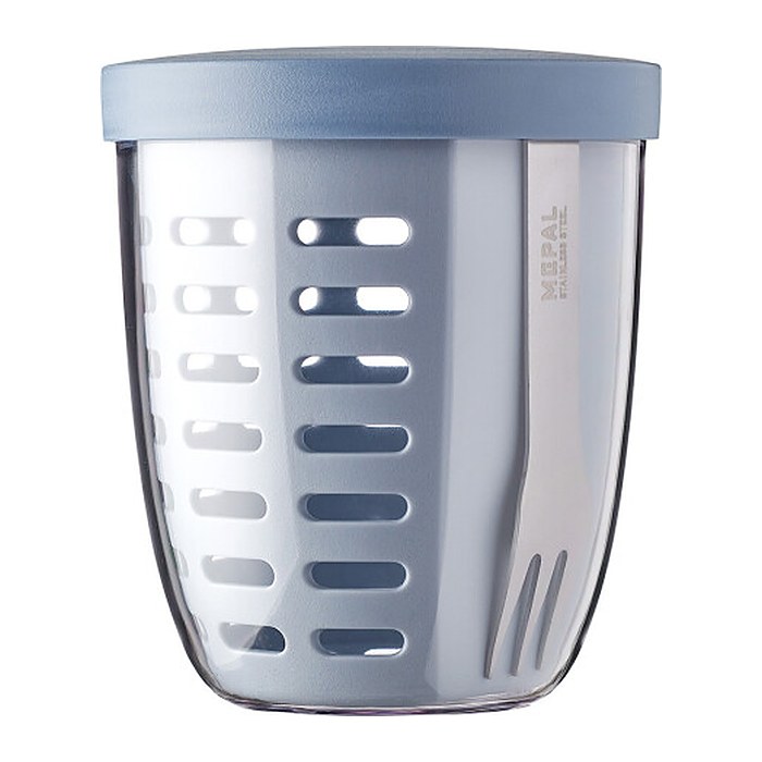 MEPAL Speisebehälter Fruitpot Ellipse nordic blue 0,6 l, 1 St.
