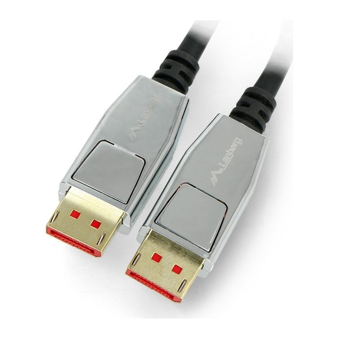 LANBERG Displayport M/M 20 PIN V1.4 Kabel 1,8m 8K 60Hz sw