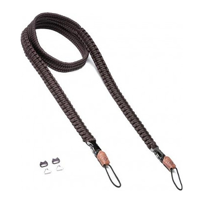 C-ROPE Kameragurt Traveler aus Paracord 140cm Dark Coffee retail