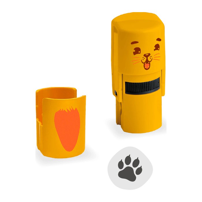COLOP little NIO Cleany LEO Motivstempel-Set Pfote, 1 St.