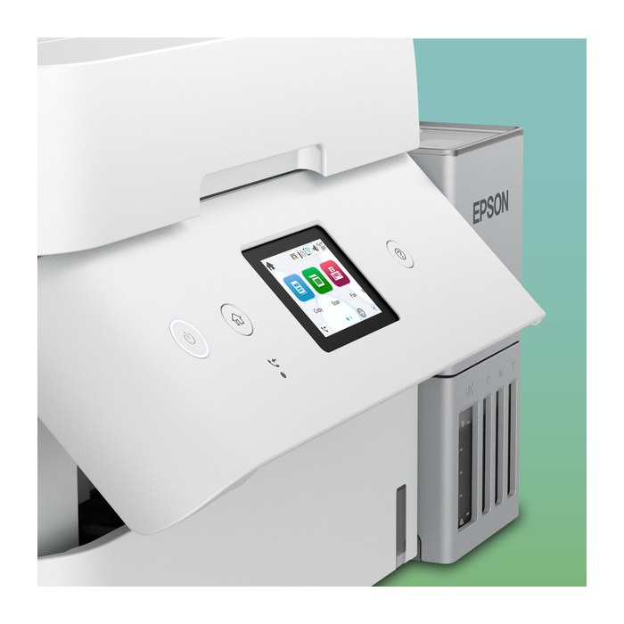 AKTION: EPSON EcoTank ET-4956 4 in 1 Farb-Tintenstrahl-Multifunktionsdrucker weiß mit 100 Euro CashBack