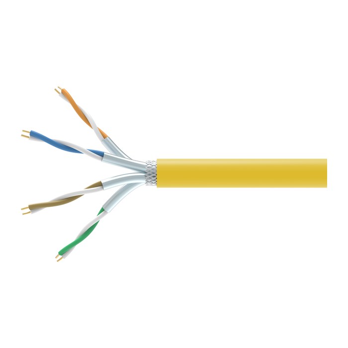 Equip Instal.Kab Cat7A Simplx S/FTP DCA 1000.00m orange LSZH