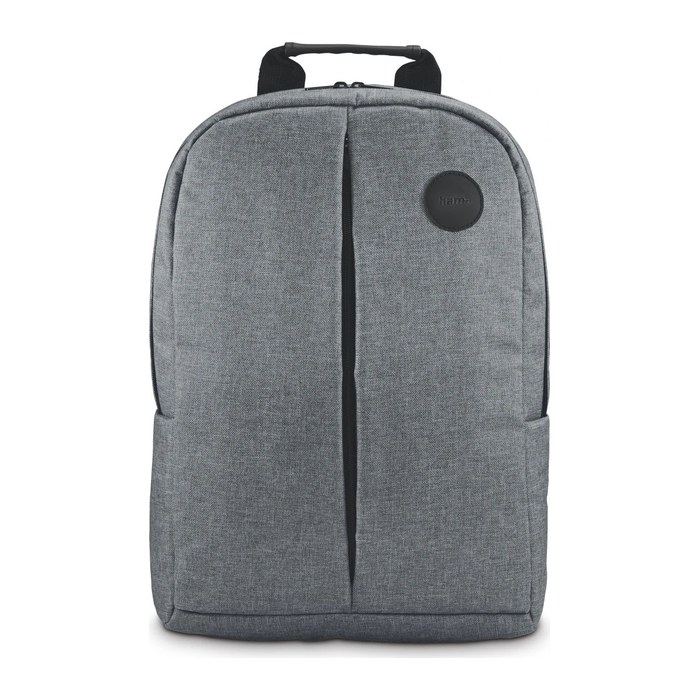 hama Laptop-Rucksack Genua Polyester grau bis 44,0 cm (17,3 Zoll)