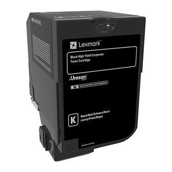 Lexmark 74C2HKE  schwarz Toner