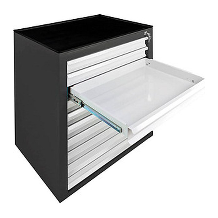 ADB MAMMUT MAXI Schubladenschrank lichtgrau, anthrazit 10 Schubladen 71,0 x 55,0 x 90,0 cm, 1 St.