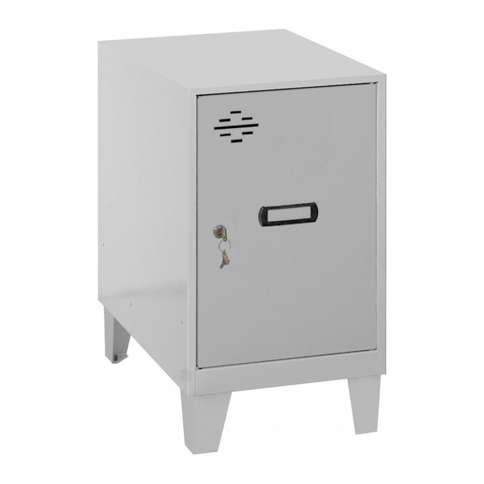 Simonrack Spind SIMONLOCKER DISM grau 8425437119798, 1 Schließfach 30,0 x 50,0 x 57,5 cm