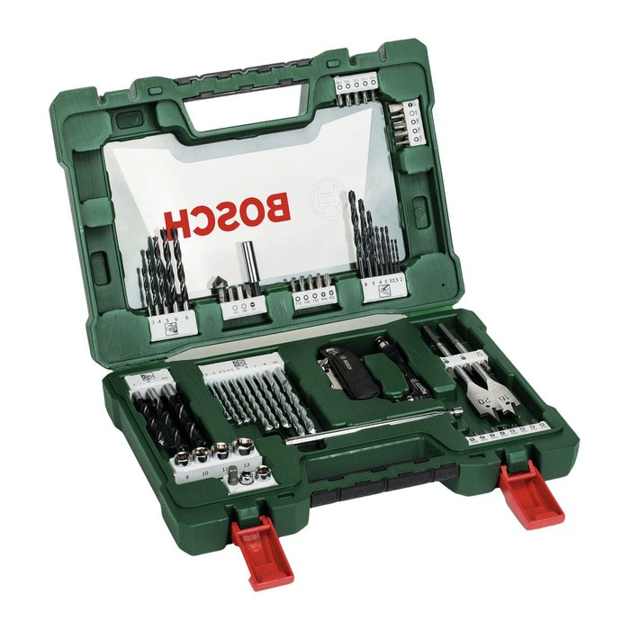 BOSCH Bohrer- und Bit-Set V-Line Box, 68-teilig