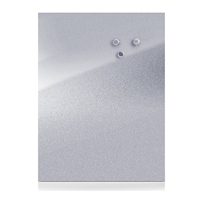 Zeller Magnettafel 60,0 x 80,0 cm silber
