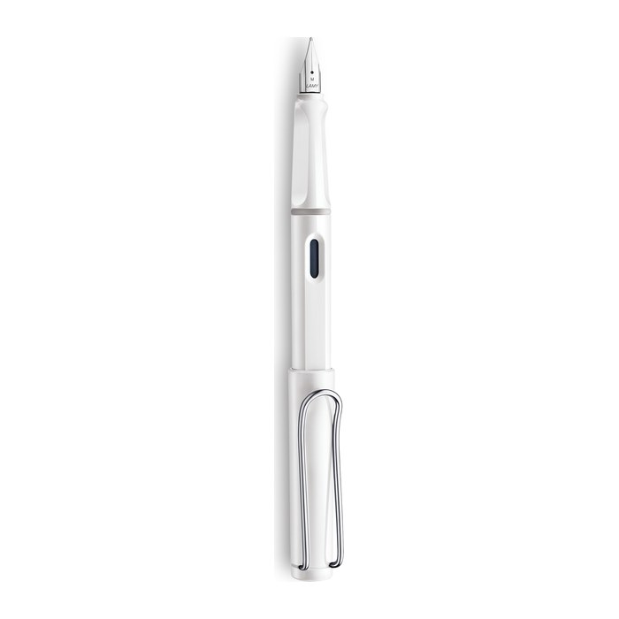 LAMY safari Patronenfüller weiß hochglänzend M (mittel), 1 St.