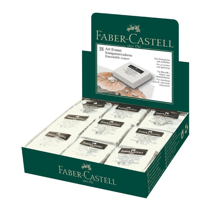 FABER-CASTELL Knetgummi Art Eraser weiß, 1 St.