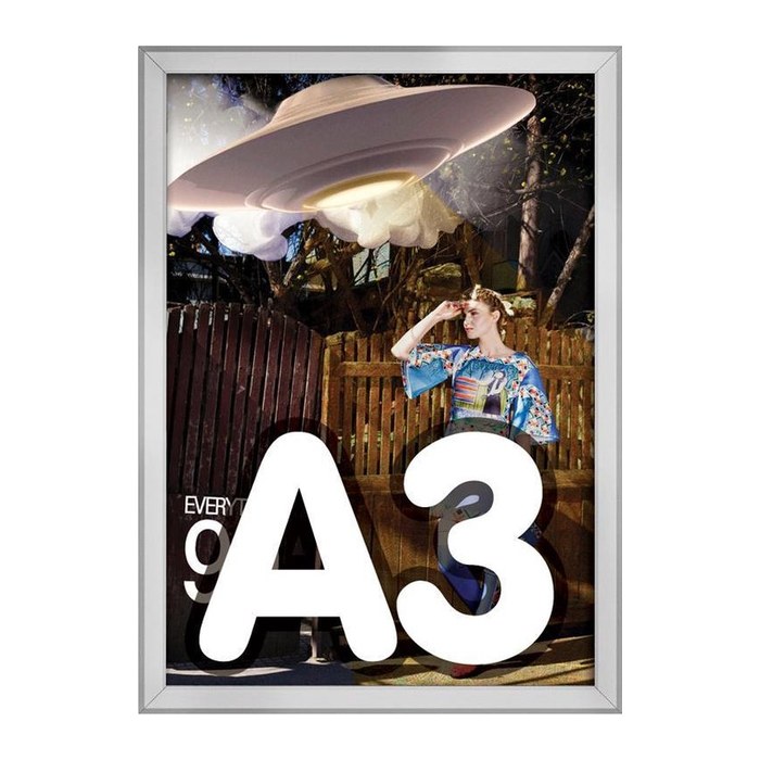 update displays Klapprahmen silber 32,7 x 45,0 cm, 1 St.