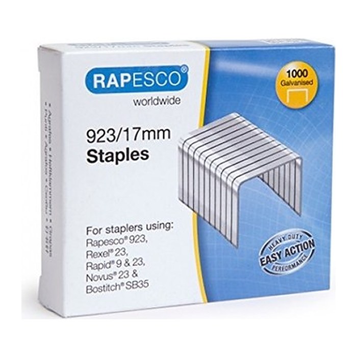 RAPESCO® Heftklammern 923 23/17, 1.000 St.