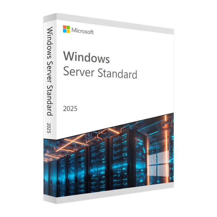 Windows 2025 Standard Server X64 1pk DSP 16 Core dt.DVD