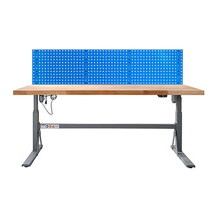 ADB Werkbank HEAVY staubgrau 200,0 x 75,0 x 70,0 cm